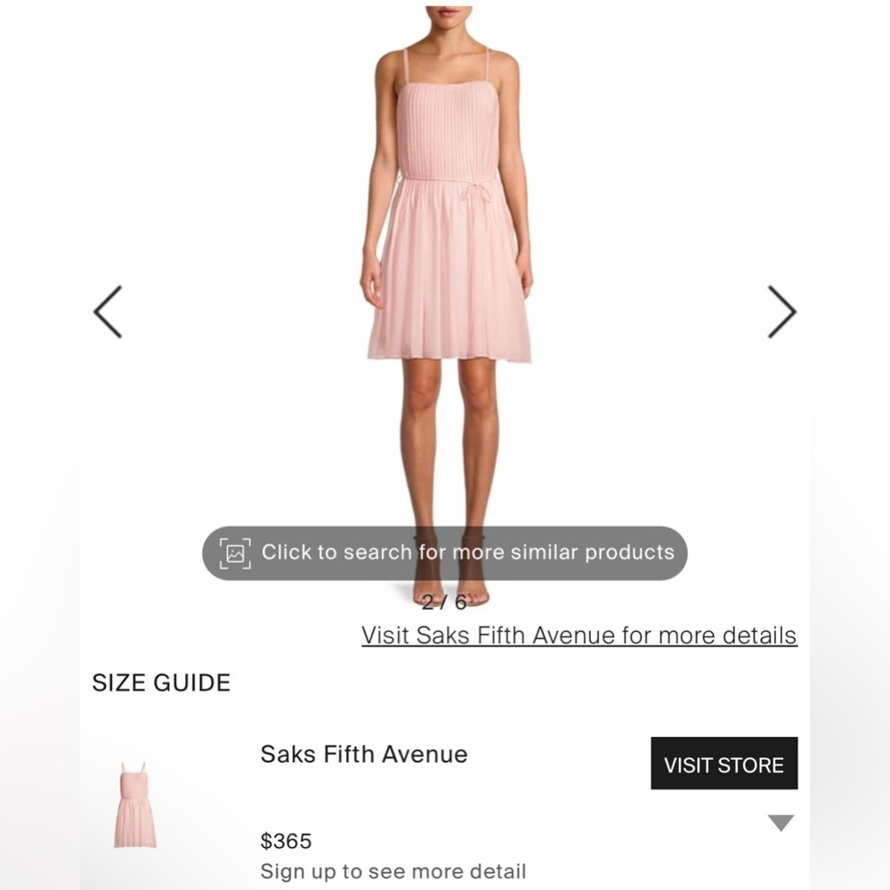 Pinktuck dress